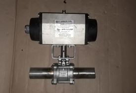 Afsluiter met actuator DN40/50 PN125