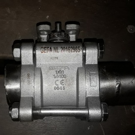 2-weg Kogelkraan DN40/50 PN125 BI-BI 