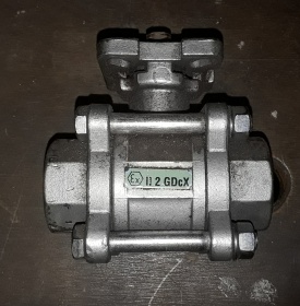 2-weg Kogelkraan PN63 DN25 BI-BI 