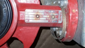 Vlinderklep Bray met actuator DN40