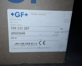 Kogelkraan D50 DN40 