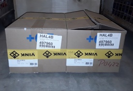 4 x Pneumatische aandrijving Diastar Gr.4-DN32 