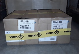 4 x Pneumatische membraanafsluiter D40 DN32 
