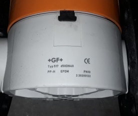 2 x Membraanafsluiter D50 DN40