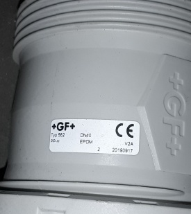 Afsluiter GF DN40 TYP 562