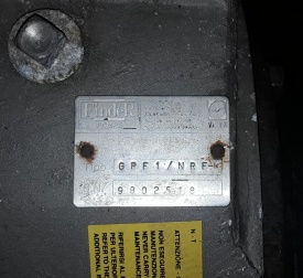 Industriële centrifugaalpomp Finder GPF 1/NRF