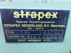 Omsnoering machine Strapex