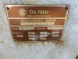 Slavia dieselgenerator 24 kva