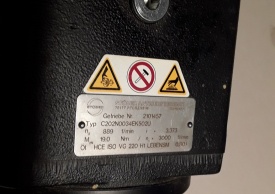 Servomotor met reductor Stober C202N0034EK502U