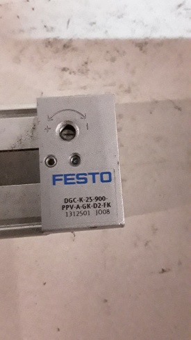 3 x Festo lineaire aandrijving DGC-K-25-900-PPV-A-