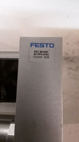 Festo lineaire aandrijving DGC-40-650-KF-PPV-A-H1