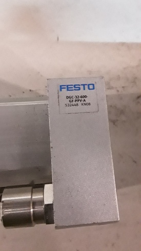 2 x Festo lineaire aandrijving DGC-32-600-GF-PPV-A