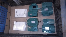 5 x Electromotor Leroy Somer 1.50 kw, 3.000 rpm 