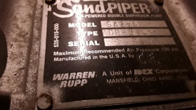 Luchtpomp Sandpiper SA2-A