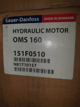 5 x Sauer-Danfoss hydrauliekmotor OMS 160