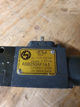 HY Hydrauliek ventiel ASB250AF1A3 