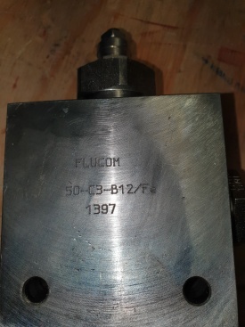 Flucom hydrauliek ventiel 50-C3-B12/Fe 
