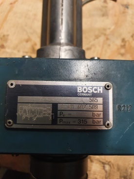 Bosch hydrauliek ventiel 0811402509 