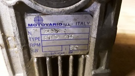 4 x Gearbox Motovario 