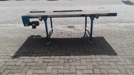 Dubbele transportband 225 x 105 cm 