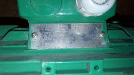 Elektromotor Siemens 0.55 kw, 900 rpm 