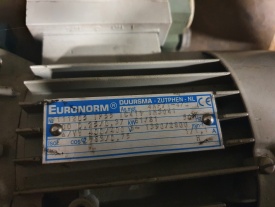 Reductor Euronorm 0.25 kw, 34 rpm 