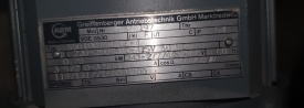 Reductor ABM 0.75 kw, 119 rpm 