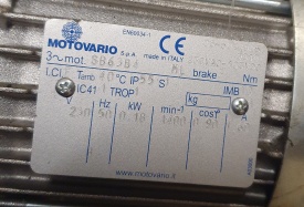 16 x Reductor Motovario 0.18 kw, 129 rpm 