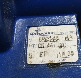 16 x Reductor Motovario 0.18 kw, 129 rpm 