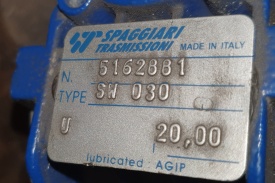 Reductor Spaggiari 0.09 kw, 68 rpm 