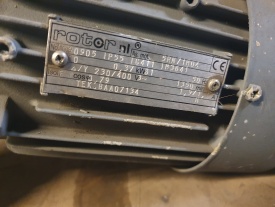 2 x Reductor Rotor 0.37 kw, 54 rpm