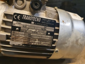Reductor Transtecno 0.55 kw, 50 rpm 