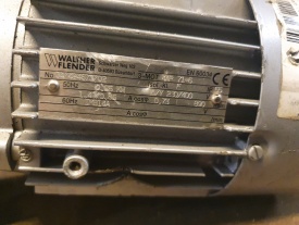 Reductor Flender 0.25 kw, 16 rpm 