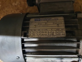 Reductor MAK 0.37 kw, 920 rpm 