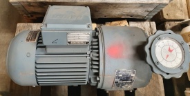 Reductor/variator Bauer 1.5 kw, 6--41.5 rpm 