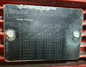Reductor Leroy Somer 0.55 kw, 9 rpm !