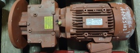 Reductor Siemens 0.75 kw, 184 rpm 