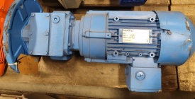 Reductor Siemens 1.5 kw, 66.5 rpm 
