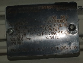 2 x Reductor Stöber 0.55 kw, 233 rpm 