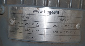 Reductor Bege 0.18 kw, 81 rpm 