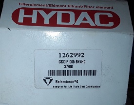 2 x Hydac filter 0330 R 005 BN4HC (H/DG-A) 
