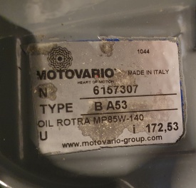 4 x Servomotor Motovario BA53 