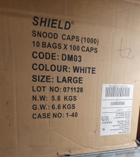 Shield Snood caps wit 