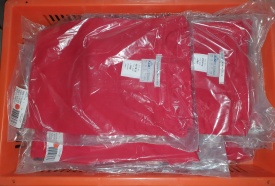 KLM kleding rood schort S