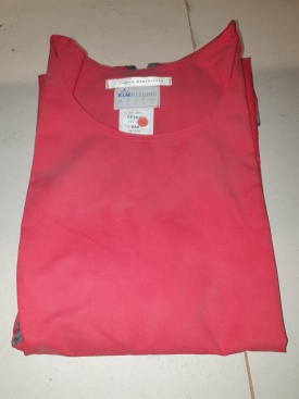 KLM kleding rood schort M 