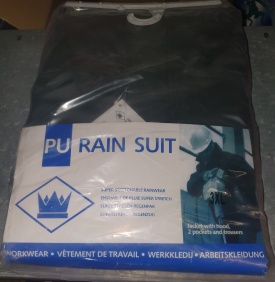 Regenkleding 2-delig maat 3XL