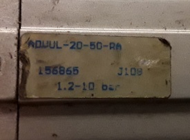 5 x Festo ADVUL-20-50-P-A 