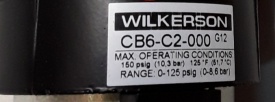 3 x Wilkerson CB6-C2-000