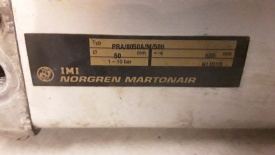 2 x Norgren PRA/8050A/M/500