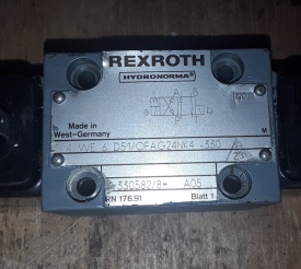6 x Rexroth ventiel 4 WE 6 D51/OFAG24NK4-330